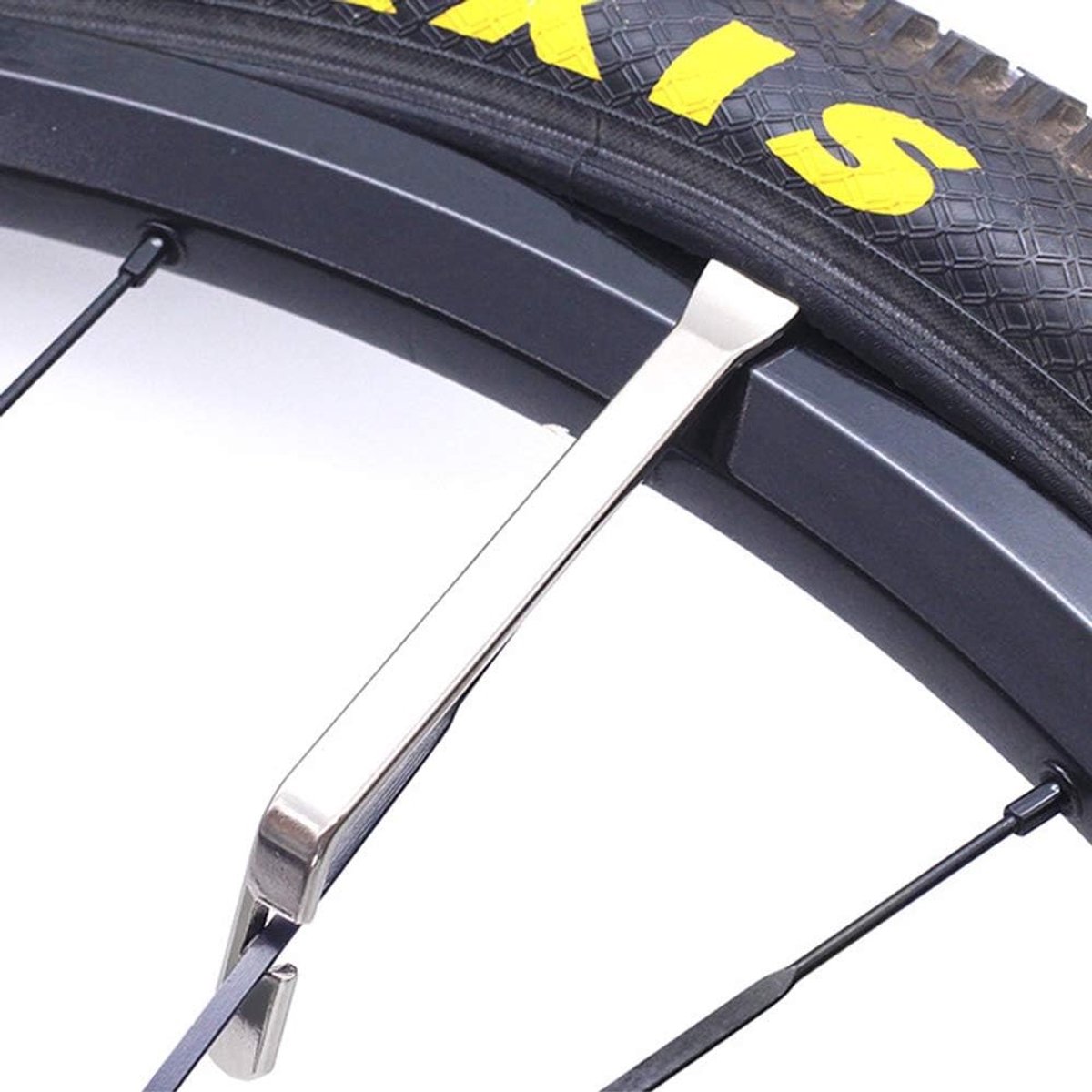 Set van 3 Fietspomp Bandheffers, Stalen Reparatietools voor Fietsbanden, 120 mm Lang