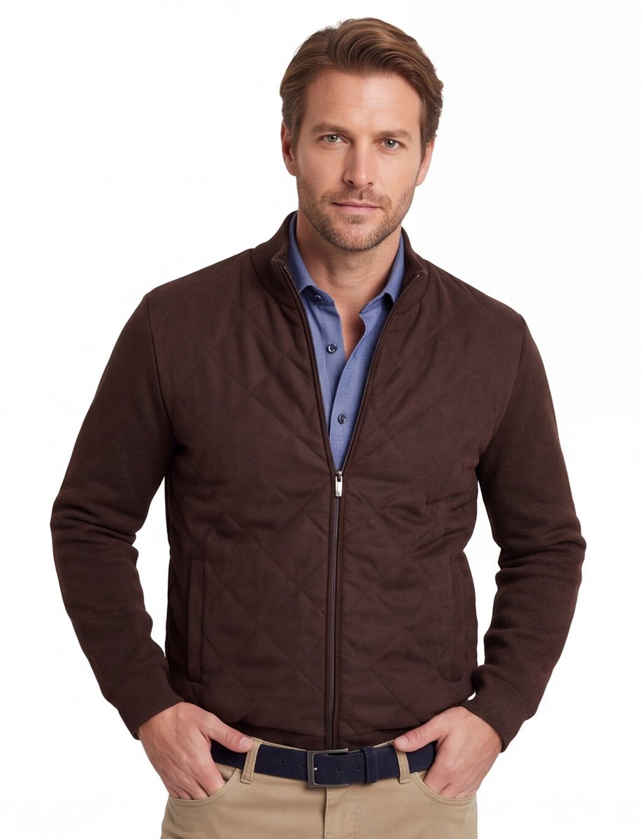 Baileys - Heren - Vest - Suedine - Donkerbruin - 622172-895