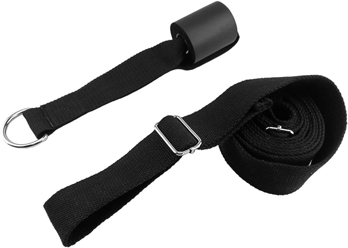 Flexibele Leg Stretcher Band voor Deur, Ideaal voor Ballet, Yoga en Pilates, Verbeter Je Rekvermogen en Mobiliteit, Draagbaar Fitness Apparatuur voor Dans en Taekwondo