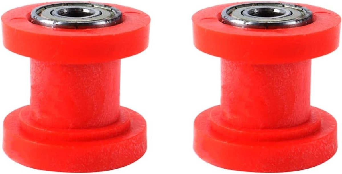 Universele poeliespanner voor crossmotor, 8 mm binnendiameter kettingrolspanner en geleidewiel voor optimale prestaties en duurzaamheid