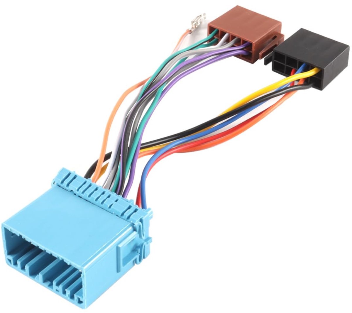 16-Pins ISO Standaard Adapter Connector voor Autoradio Vervanging - Geschikt voor 1998-2012 en 1998-2016 Modellen, Eenvoudige Installatie en Betrouwbare Verbinding
