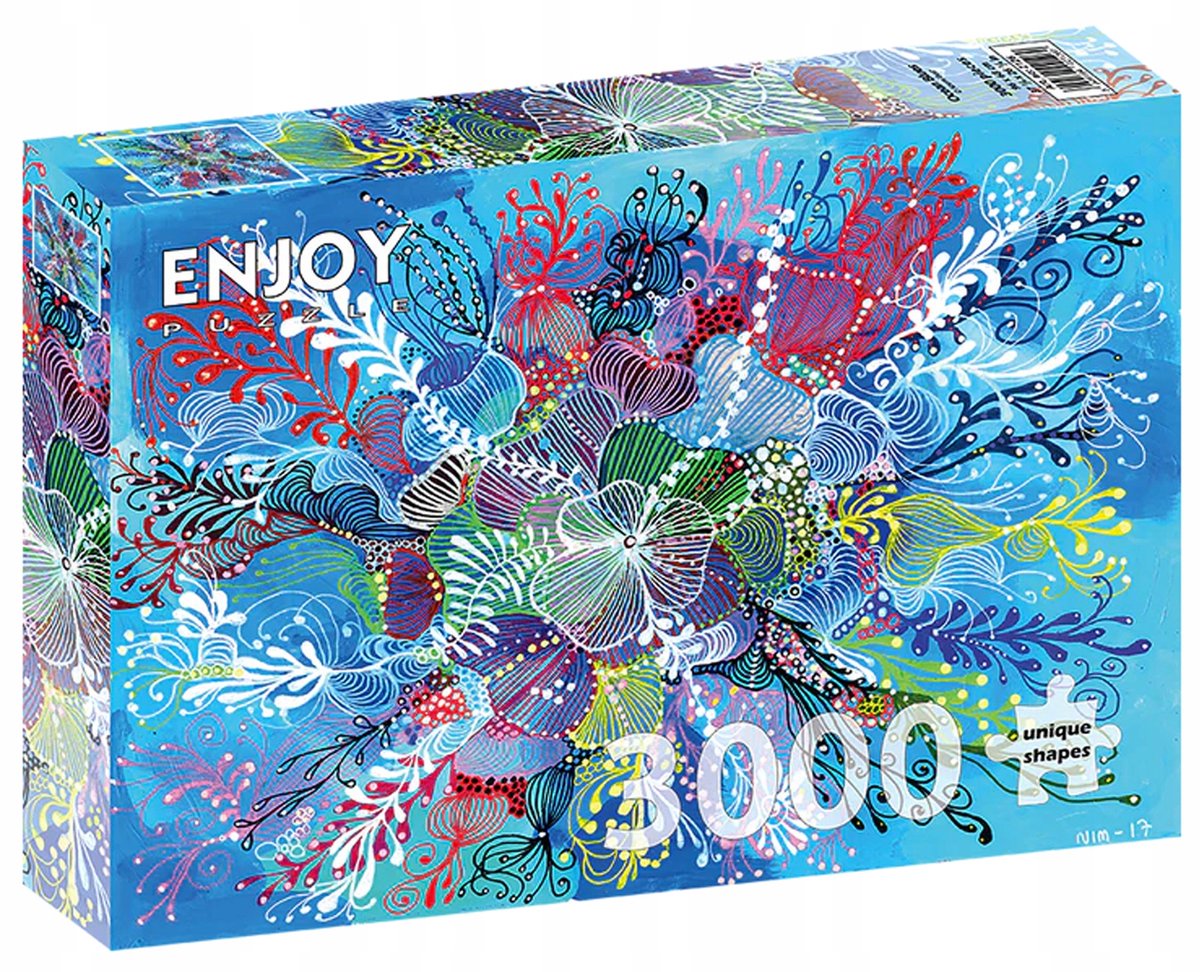 Enjoy Oceaan Blauw Puzzel 3000 Stukjes - 14+ Jaar