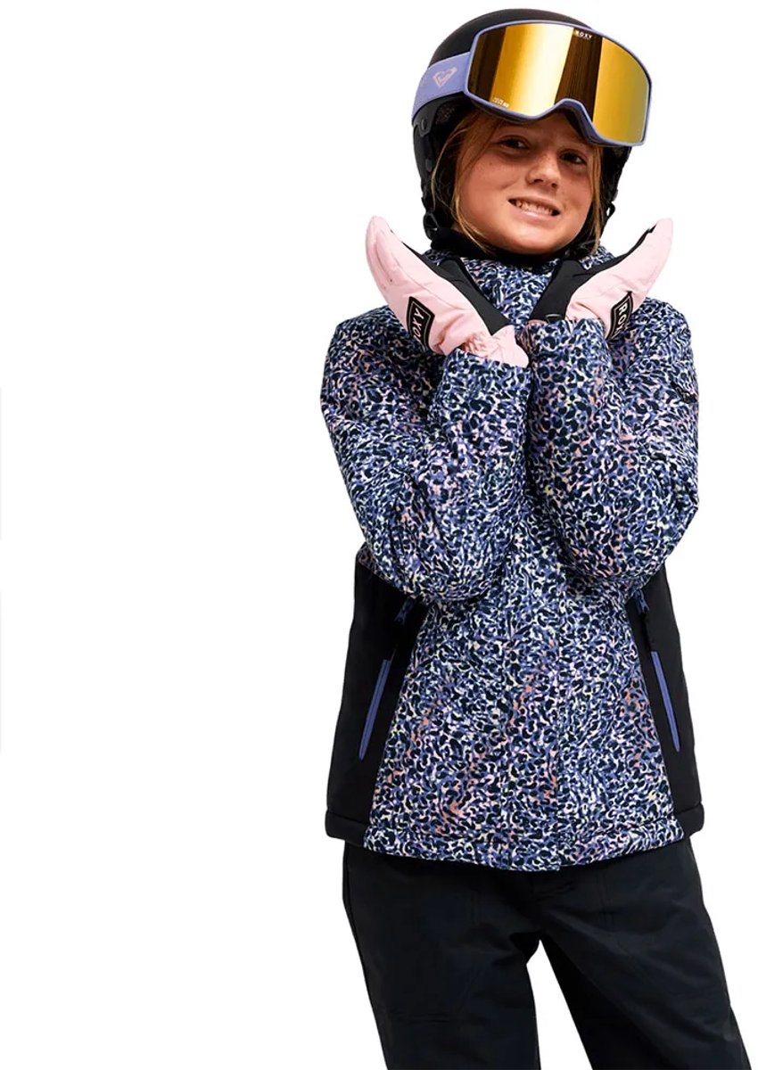 Roxy Snowflare Jas Blauw 8 Years Kinderen