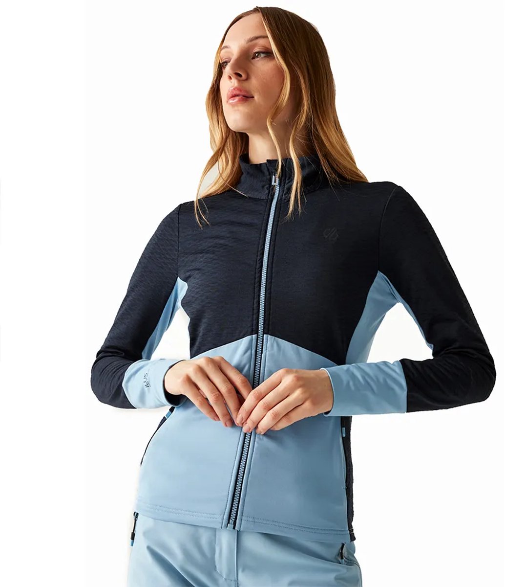 Dare2b Elation Iv Core Stretch Jas Vrouw Marineblauw