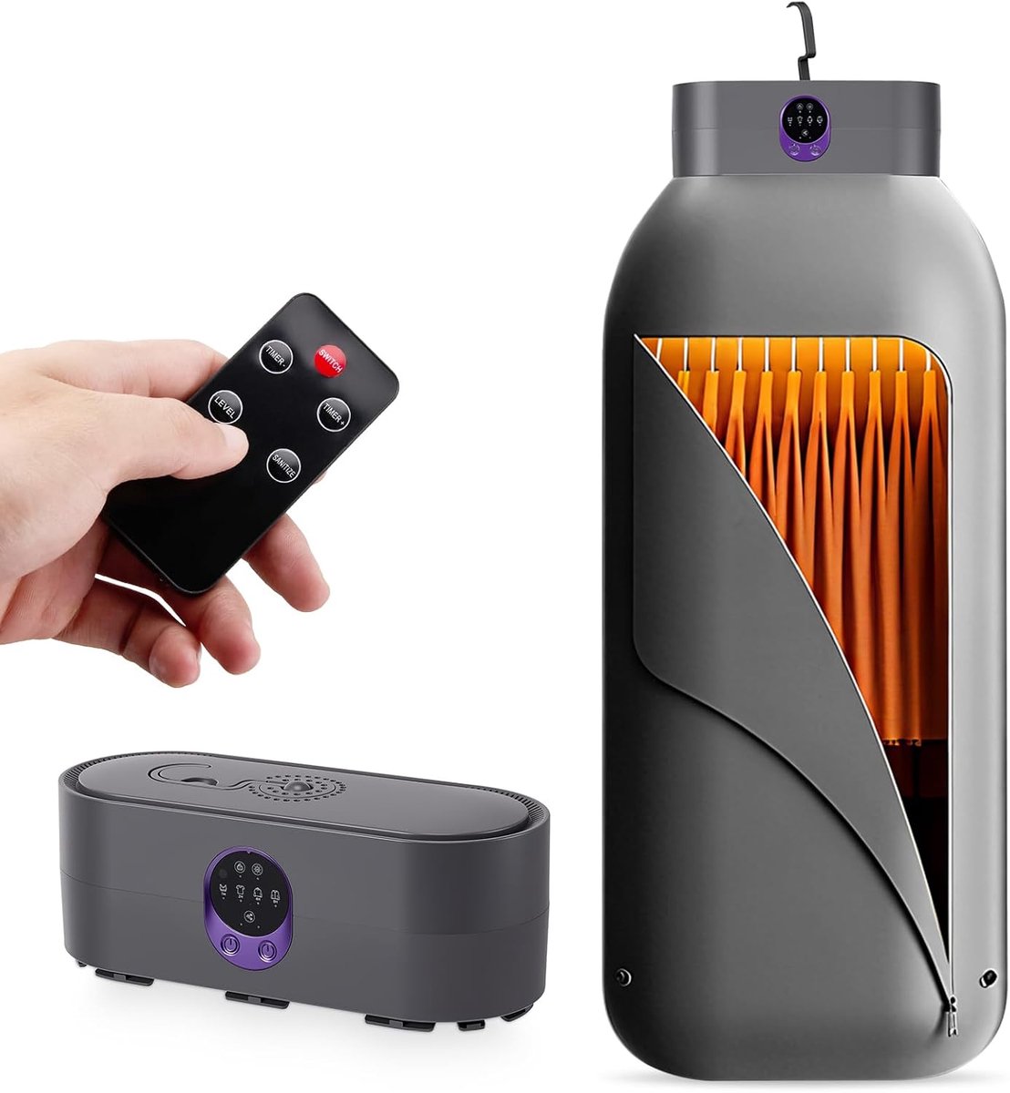 Mini Wasdroger Draagbaar 2026 Upgrade | KI-Technologie | XXL-capaciteit | 11-20 Delen | 4 Droogprogramma's | Stil 16 dB | Energiezuinig | Ruimtebesparend | Appartement | Thuis | Reizen | Energieklasse A
