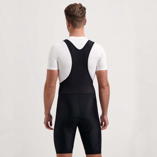 Rogelli Core Korte Fietsbroek Heren met Zeem en Bretels - Bibshort - Zwart - Maat S van Rogelli — afbeelding 3