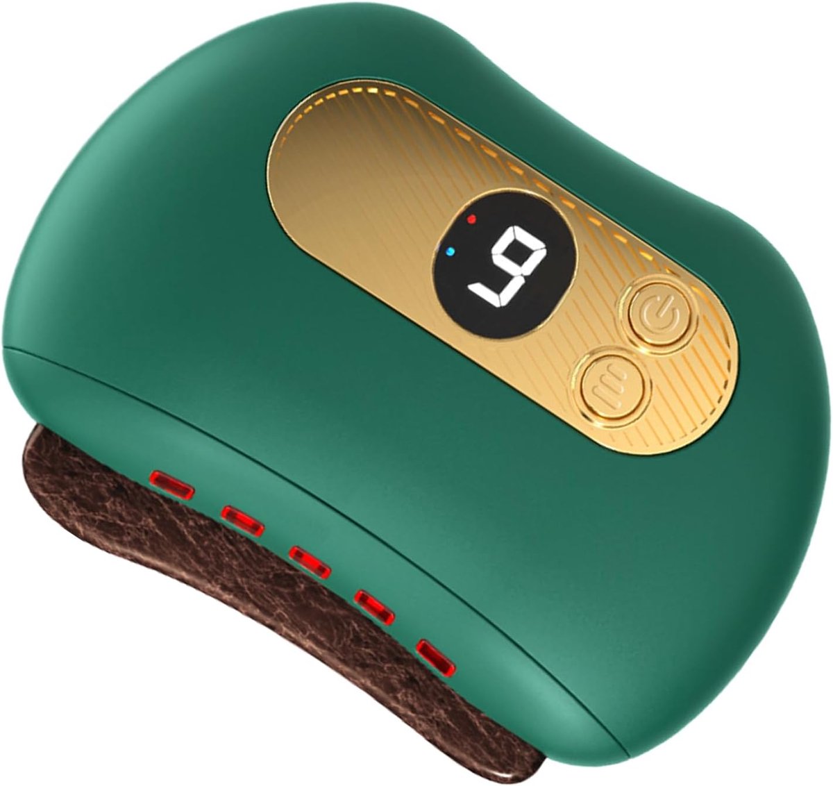 Neck Massager - Electric Vibration Scraper Tool, Handheld Relaxation Device, Deep Tissue Muscle Massager for Neck, Back, Shoulder, Leg, Foot, and Face, 3.94x3.15 inches