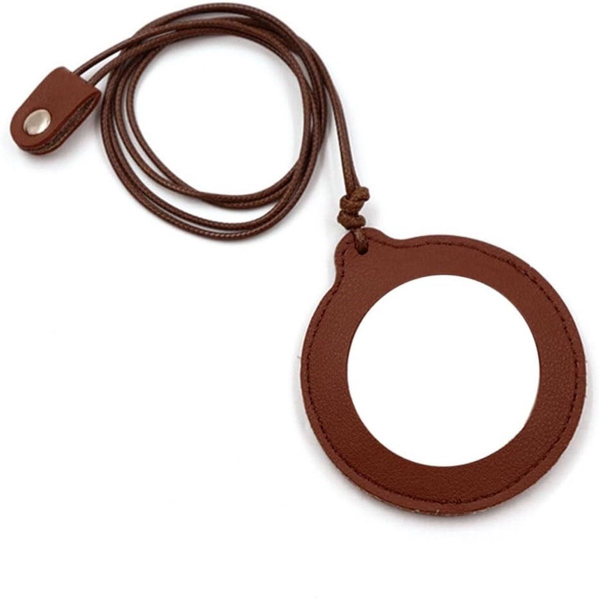 10x Monoculaire Vergrootglas met Leren Strap - Draagbaar Vergrootglas voor Lezen, Hobby's en Natuurverkenning