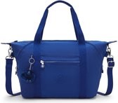 kipling schoudertas Art Tote Blazing Blue blauw
