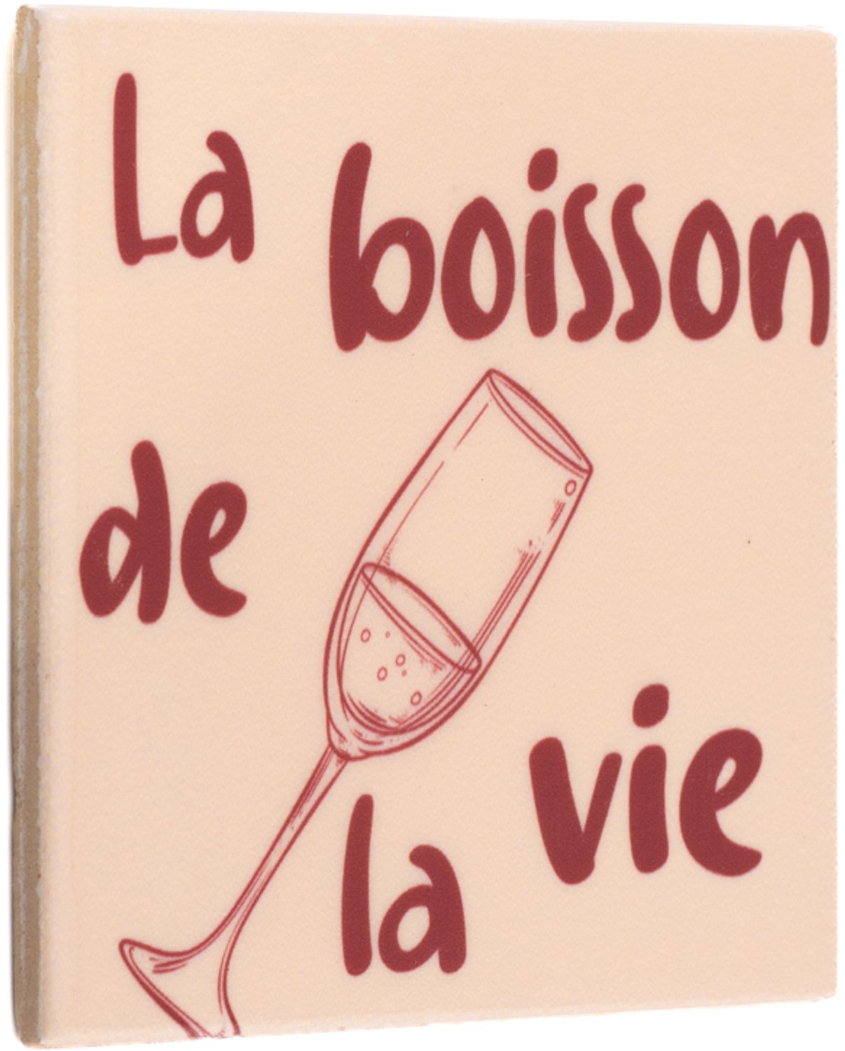 Tegeltje la boisson de la vie