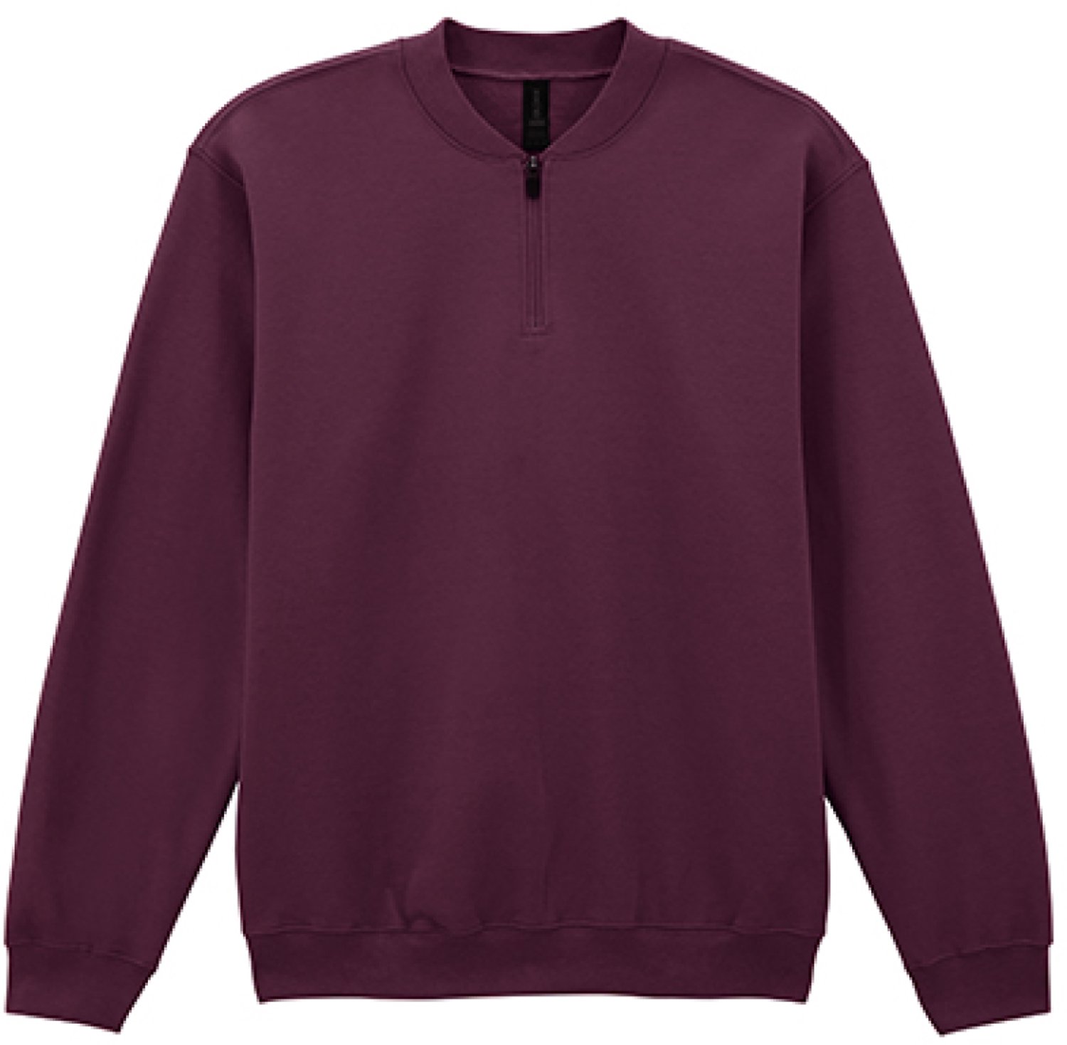 Gildan Softstyle® Midweight Adult Fleece 1/4 Zip Sweatshirt Maroon