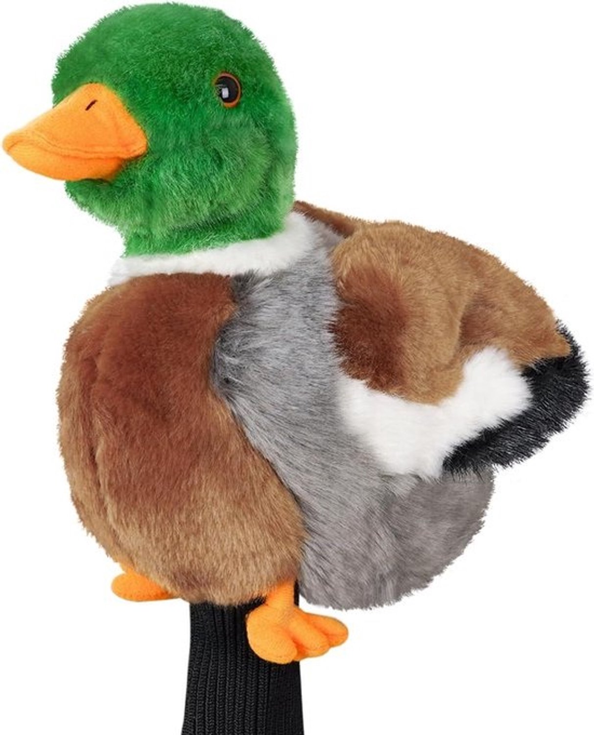 Grappige golfheadcover - Golfclubhoes in dierenvorm - Golfclubs beschermen - Zacht pluche - Past op 460cc-drivers - Wilde eend