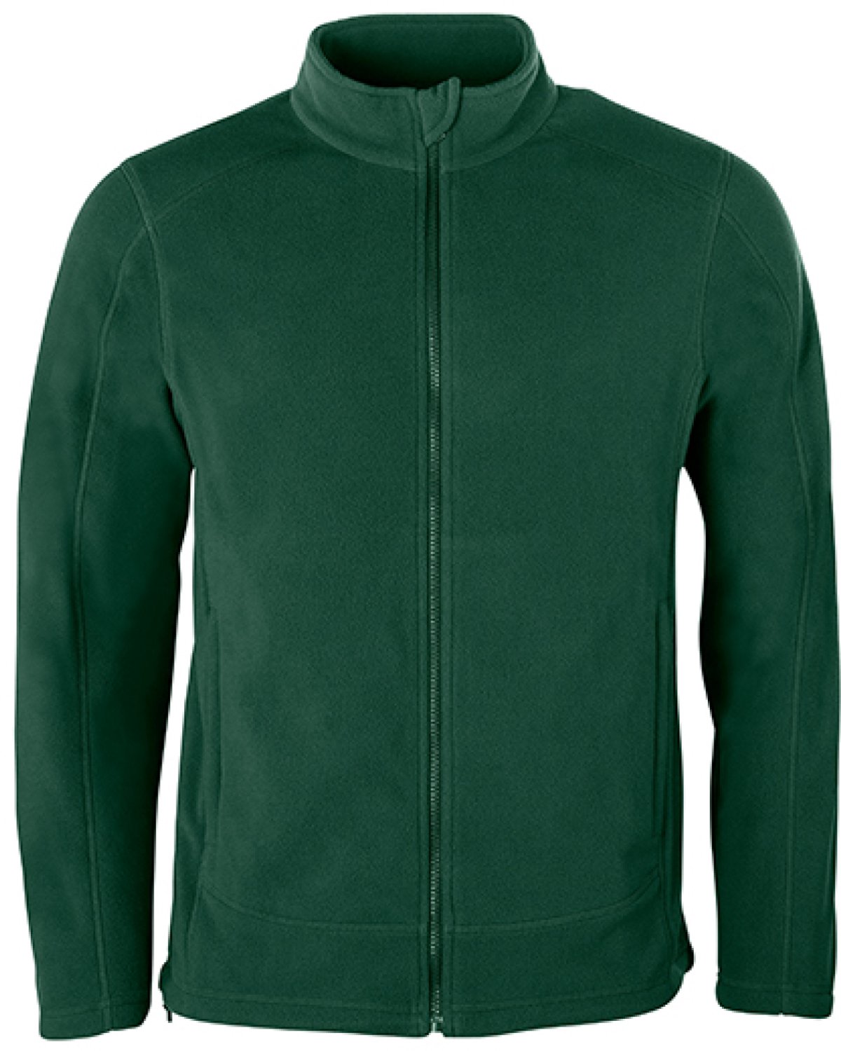 HRM Men´s Full- Zip Fleece Jacket HRM1201 Bottle Groen