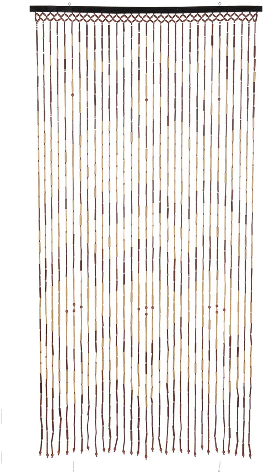 EH Excellent Houseware - Bamboe deurgordijn, 90 x 180 cm