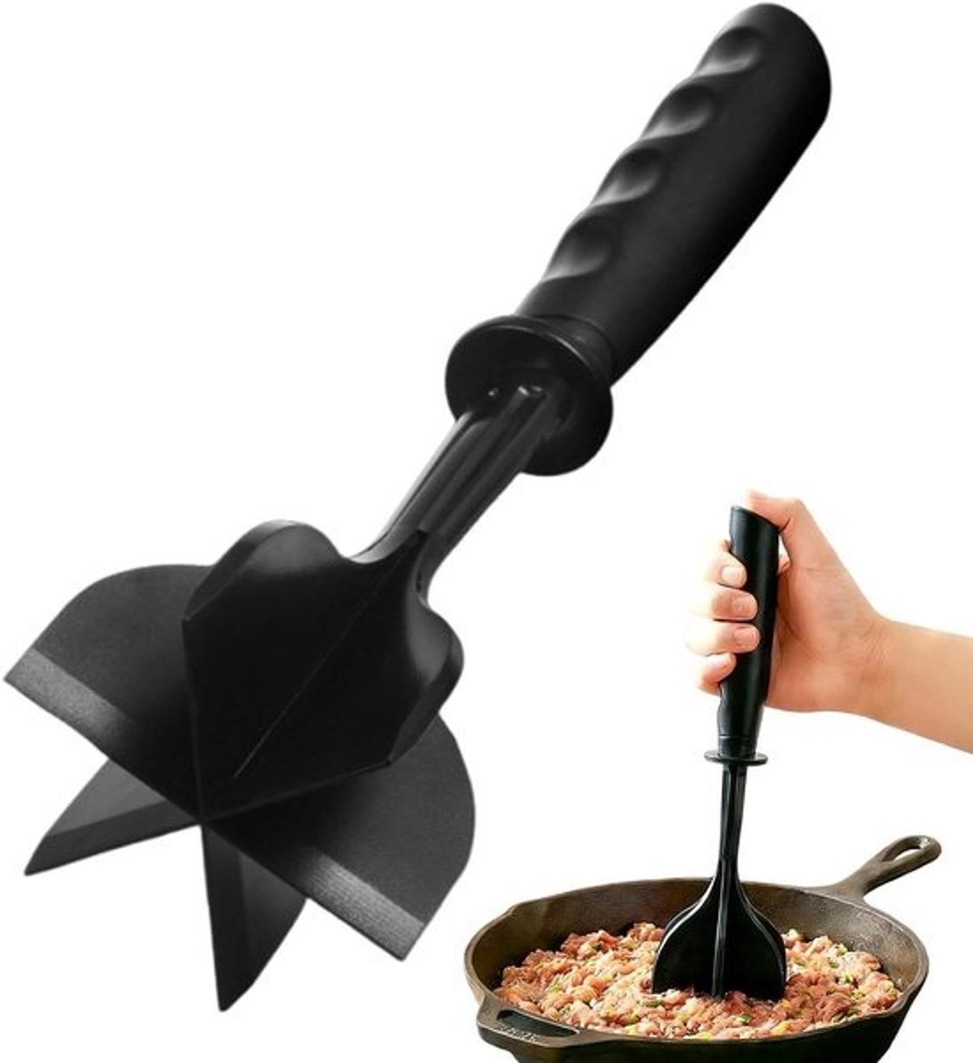 Generico vleesmolen voor gehakt - Hakmolen en vleesklopper voor de keuken - Ergonomisch