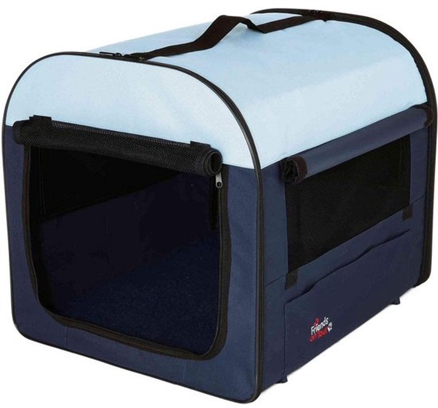 Draagtas voor katten en honden - Opvouwbare mobiele kennel met luchtcirculatie