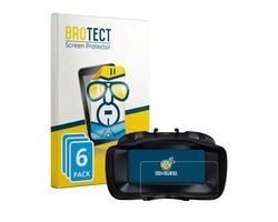 BROTECT - Screenprotector voor Akaso Seemor-200 - Folie Beschermfolie transparant 6 Stuks