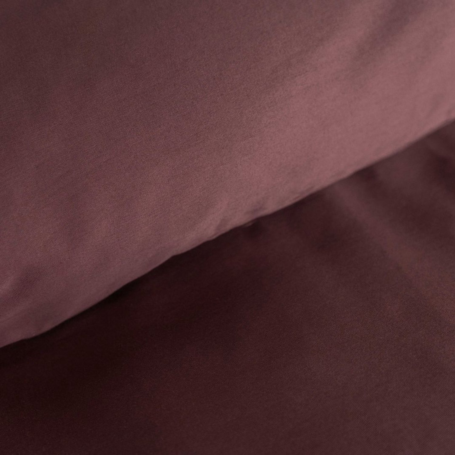 kayori Saya Dekbedovertrek Katoensatijn - 200x200-220 + 2 slopen - Tweepersoons- Mauve