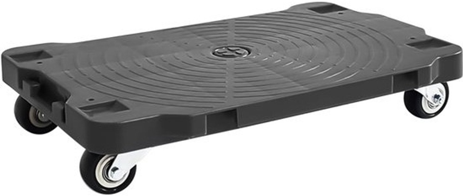 Steekwagen - Meubelkar - Goederen vervoeren - Uitbreidbare capaciteit - 100 kg - Zwart
