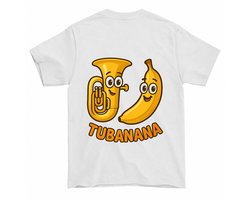 Tuba Shirt – TUBANANA – Leuk Cadeau – Unisex T-Shirt voor Dames & Heren – Humor Cadeau