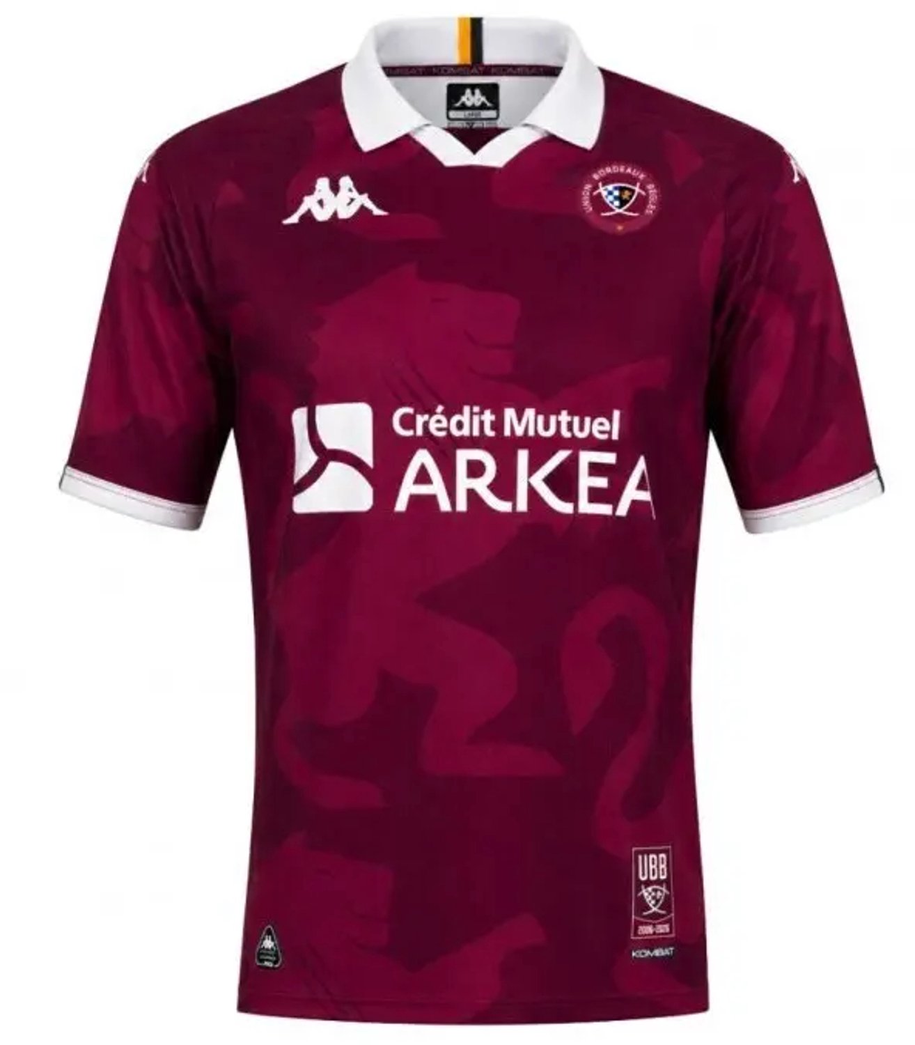 Thuis Shirt Union -Bègles 2026/27 Bruin