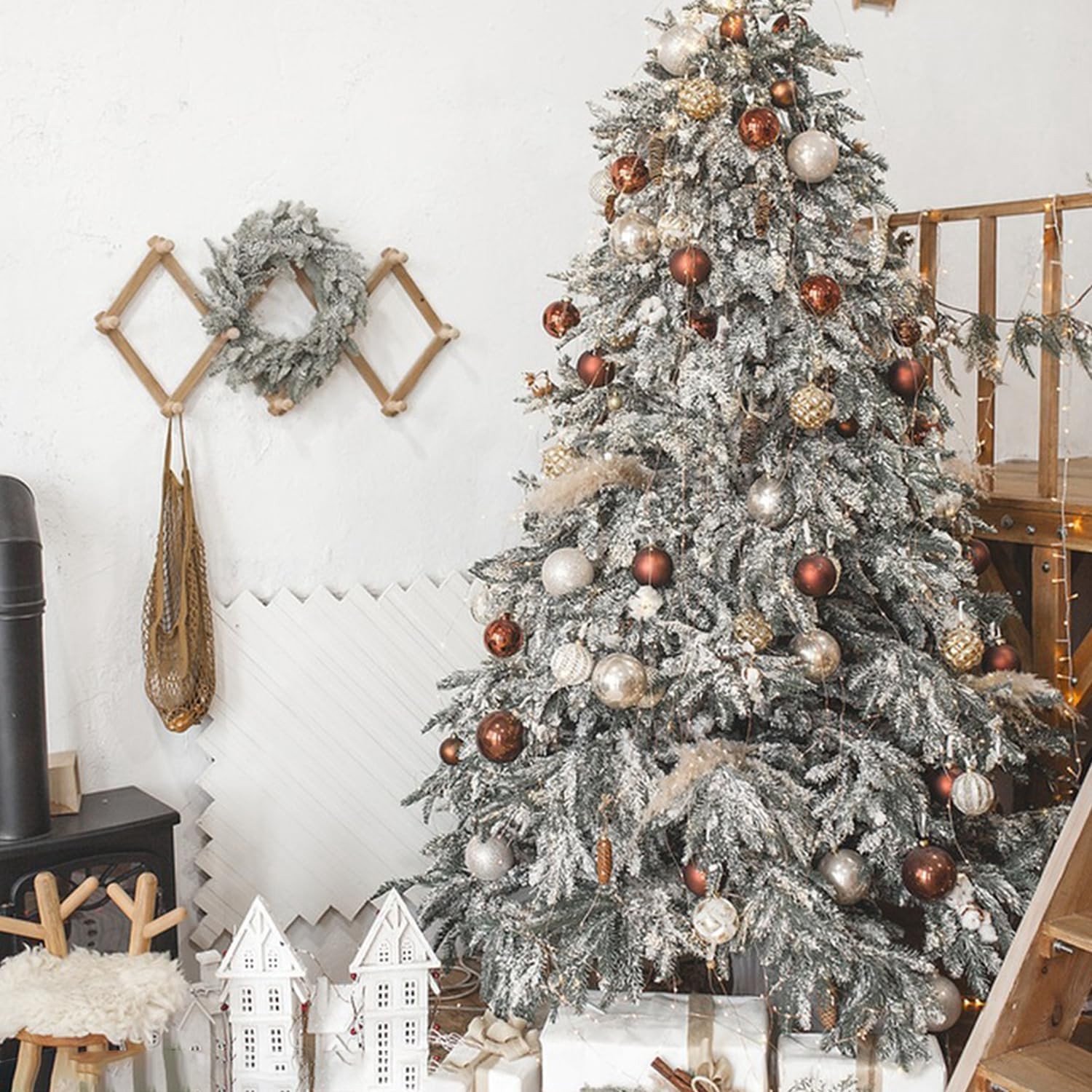 Decoratieve Kerstballen Set van 100 Stuks voor een Feestelijke Kerstboom Versiering – foto 6