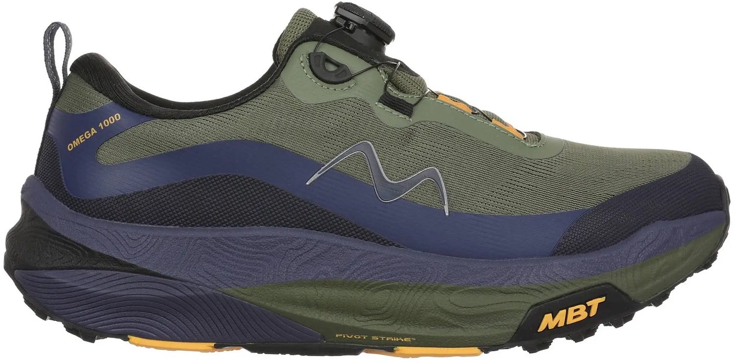 Wandel schoenen dames MBT Omega 1000 Bronsgroen/twilight