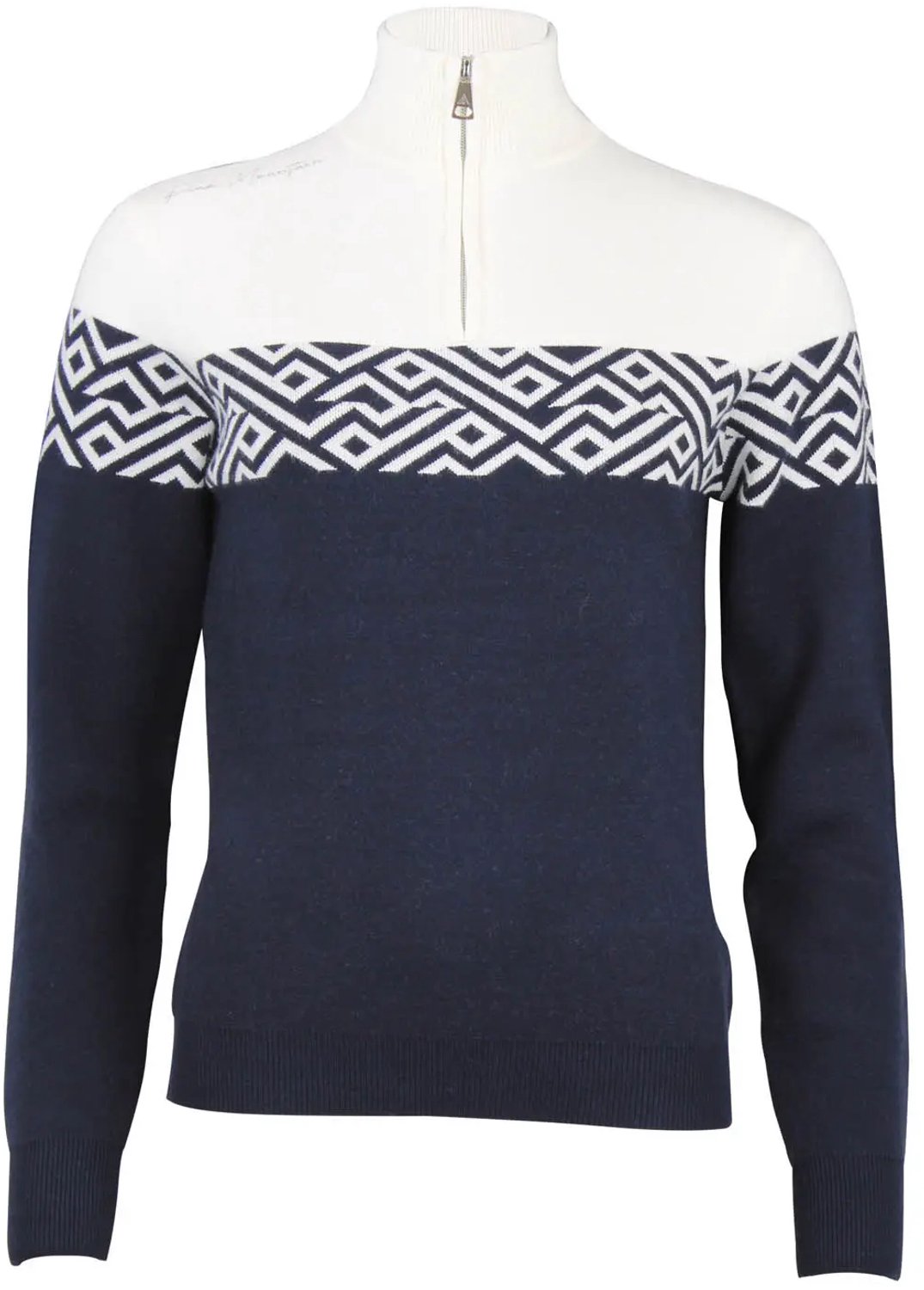 Dames col roulé 1/2 zip Peak Mountain Akar Blauw