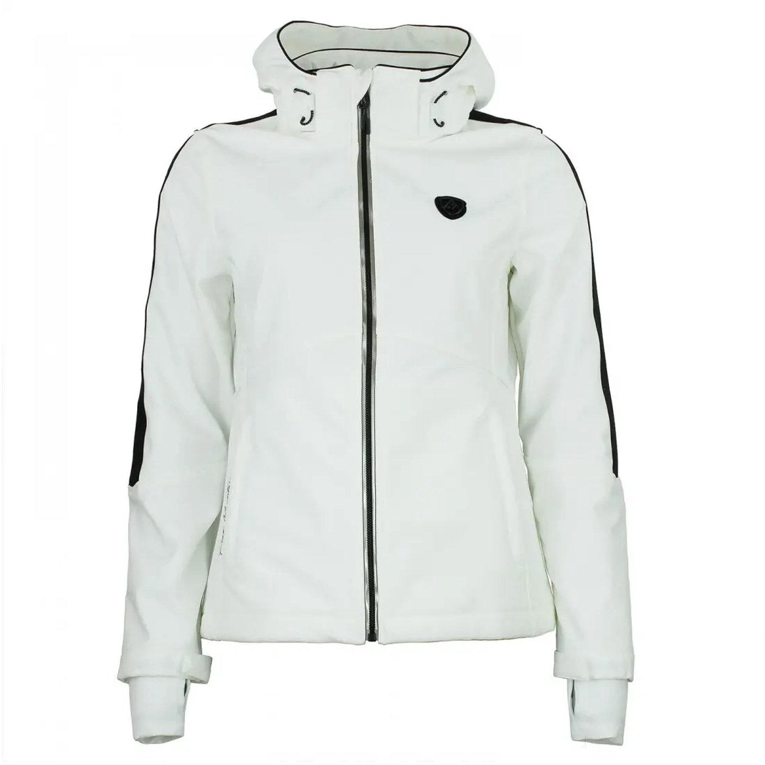 Damesjas Peak Mountain Softshell Arganff Wit