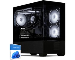 Sedatech Advanced Gaming PC Waterkoeling Elite • AMD Ryzen 5 5500 6x 3.6GHz • Geforce RTX 5060 Ti • 32Gb RAM • 1Tb SSD M.2 • WiFi, USB C • Windows 11 • Desktop computer