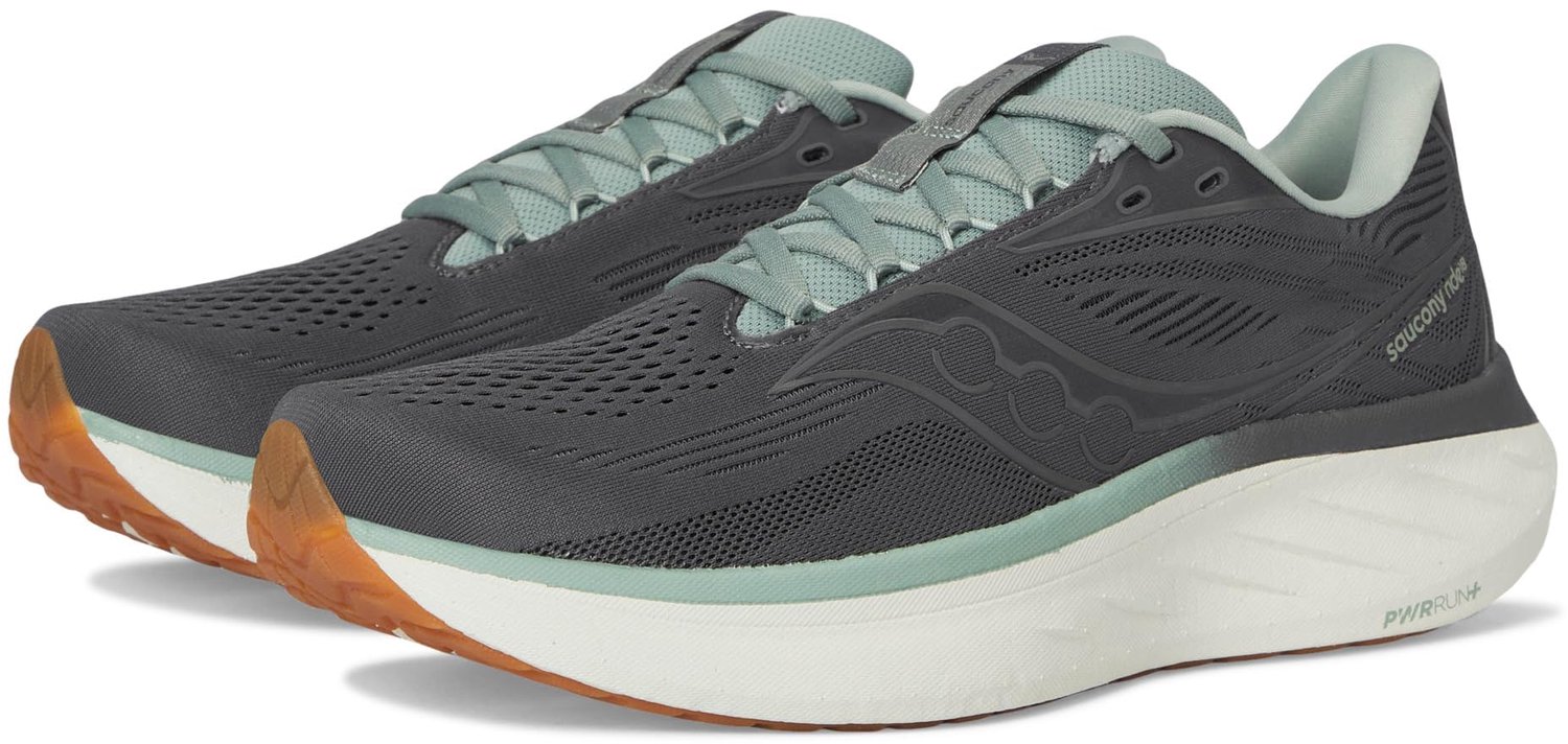 Saucony Ride 18 Hardloopschoenen Heren Ijsberg/carbon