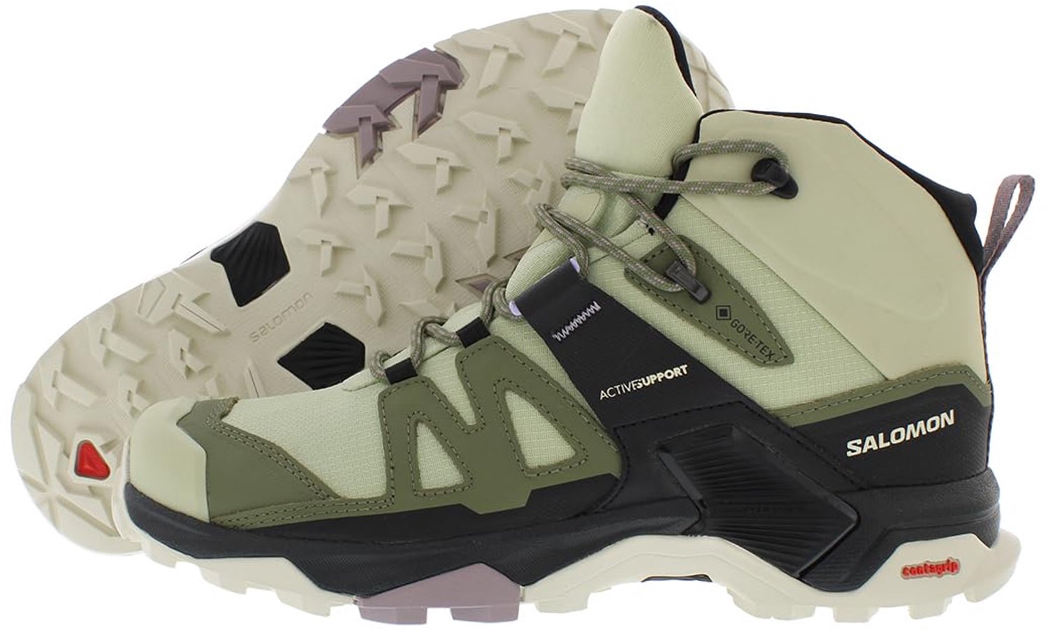 Salomon X Ultra 4 Mid GTX Wandelschoen – 39 Alfalfa / Diep Korrelgroen