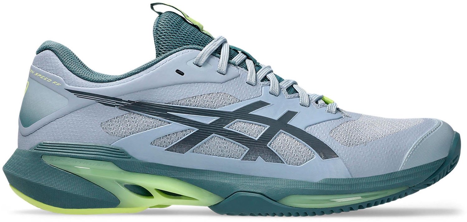 ASICS SOLUTION SPEED FF 4 CLAY Tennisschoenen Heren Azure Grijs