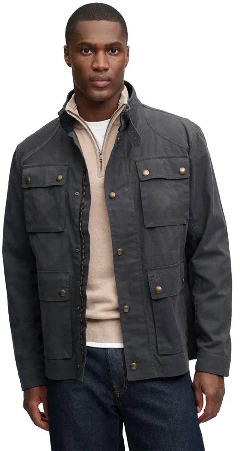 Superdry Wax Racer Jas XL Man Zwart