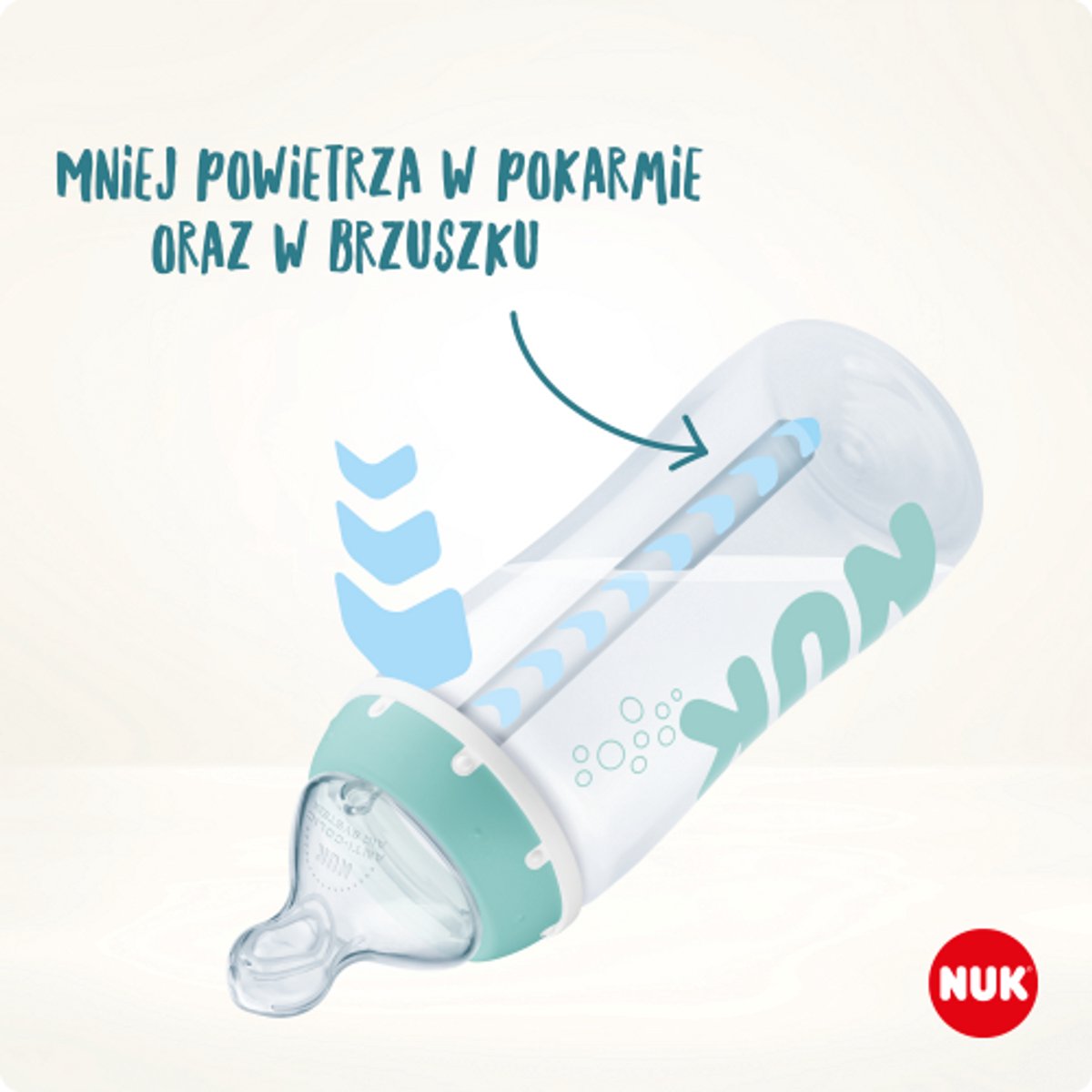 NUK Babyfles plastic - Voedingsfles