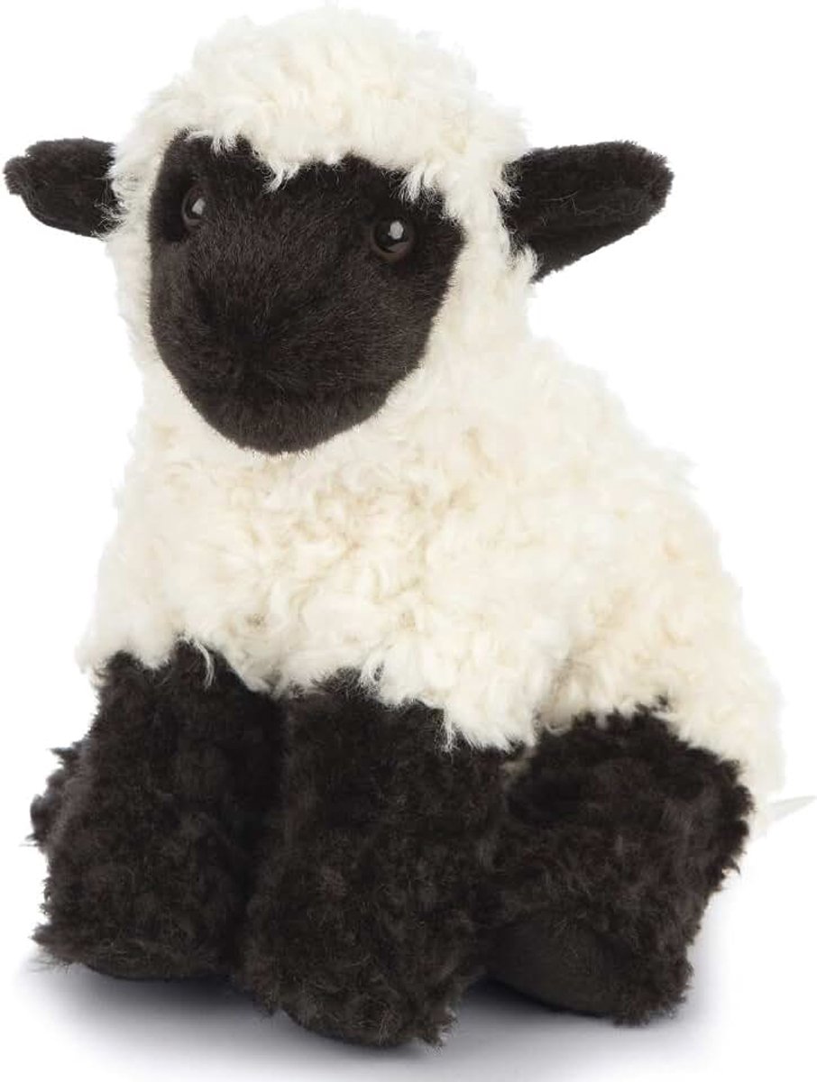 Nature Stofdier - zwarte kop vlam (19cm)