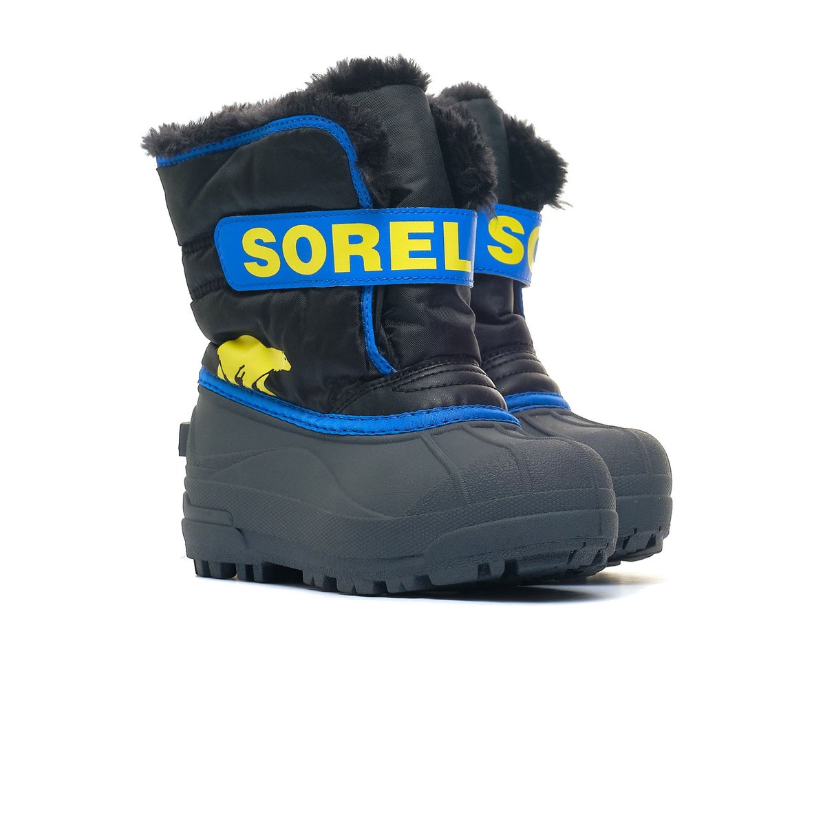 Sorel CHILDRENS SNOW COMMANDER? Snowboots Kinderen Super Bl Zwart