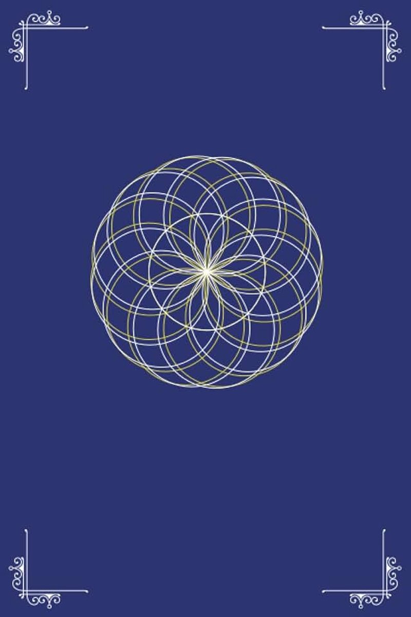 Flower of Life: Sacred Geometry Design Notebook. Ideal for Artists, Writers, Yogis and Creators. Set Your Intentions and Deepen Your Gratitude. Perfect Gift. 120 Dotted Pages.
