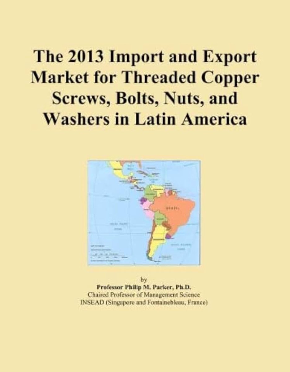 Threaded Copper Screws, Bolts, Nuts, and Washers in Latin America