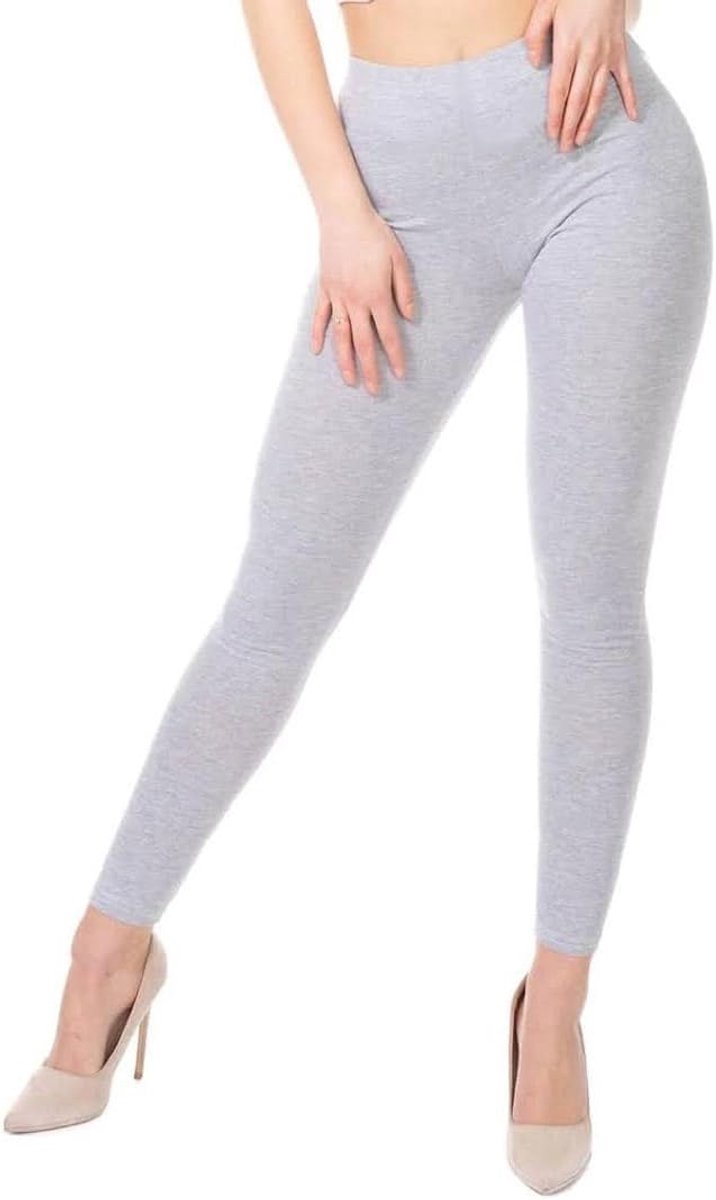 Leggings Katoen G. S-8XL/36-56 Ondoorzichtige Leggings Broek Elastische Leggings Zachte Sportbroek voor Sport Gym