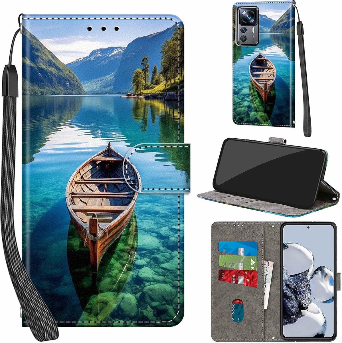 Hoesje voor Xiaomi 12T/12T Pro 5G, De boot