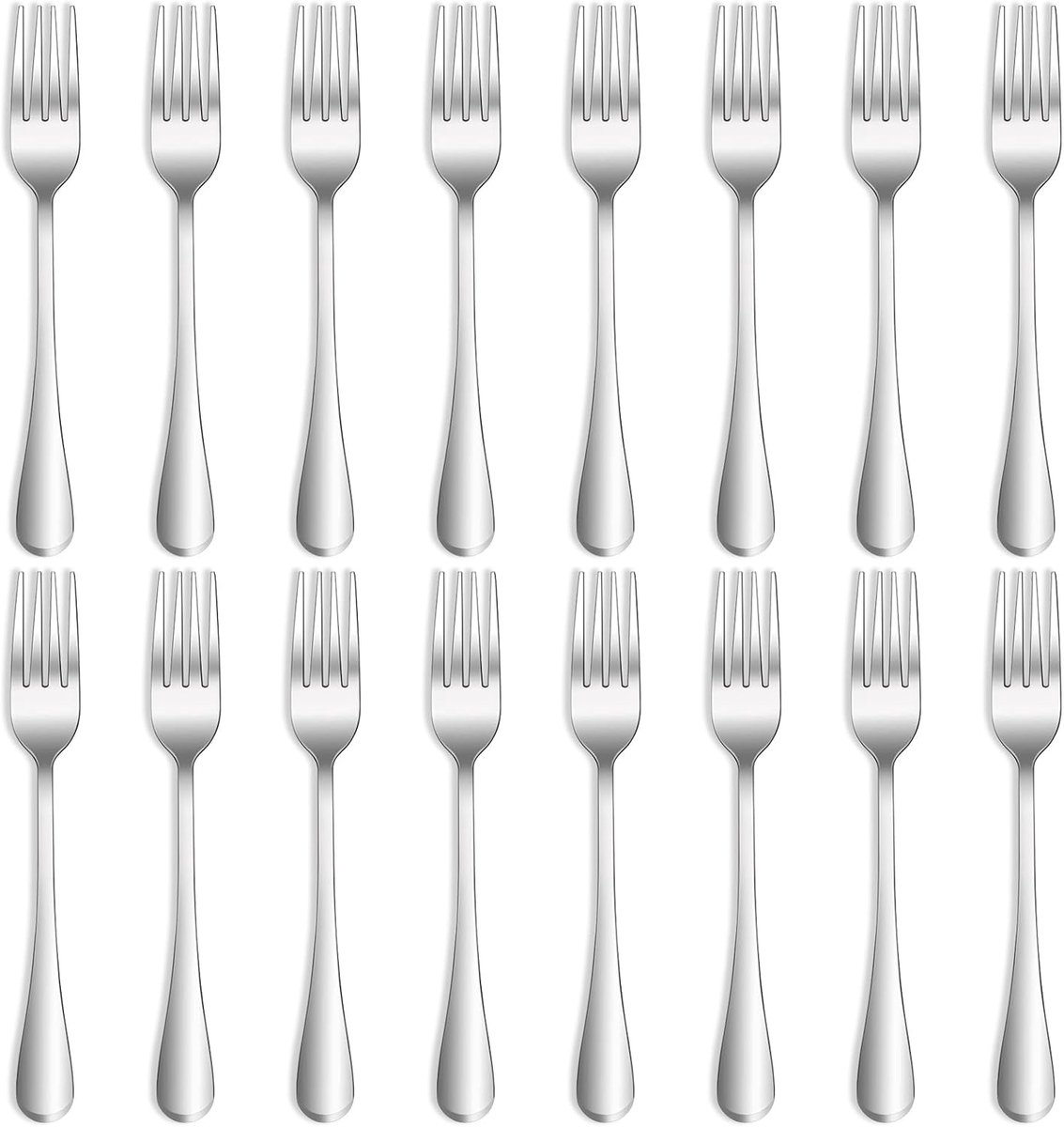 Vorken, dinervorken, vorken, bestekset, roestvrij staal, voor thuisgebruik, thuis, keuken, restaurant, vaatwasmachinebestendig