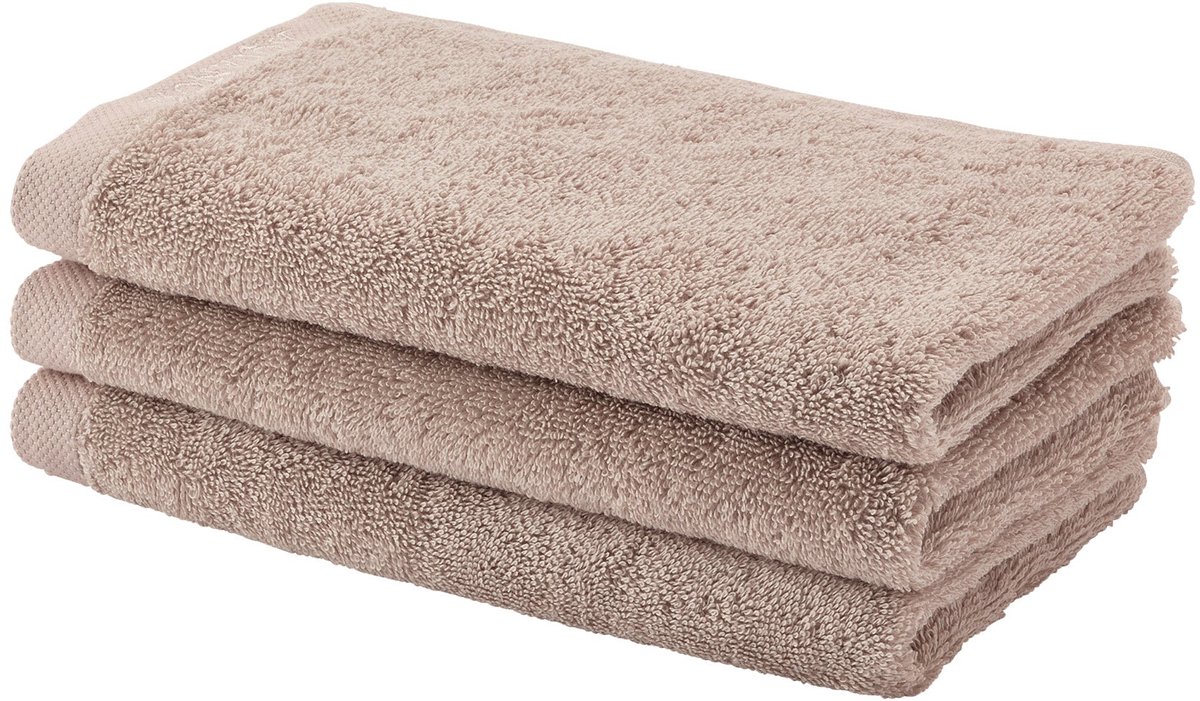London Gastendoek Nougat | Beige / Bruin | Katoen