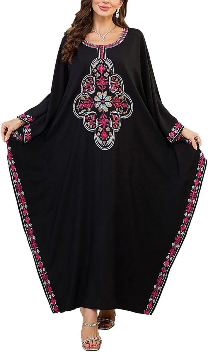 Strandjurk voor dames, maxi-badpak, kaftan, kimono, zee, strand