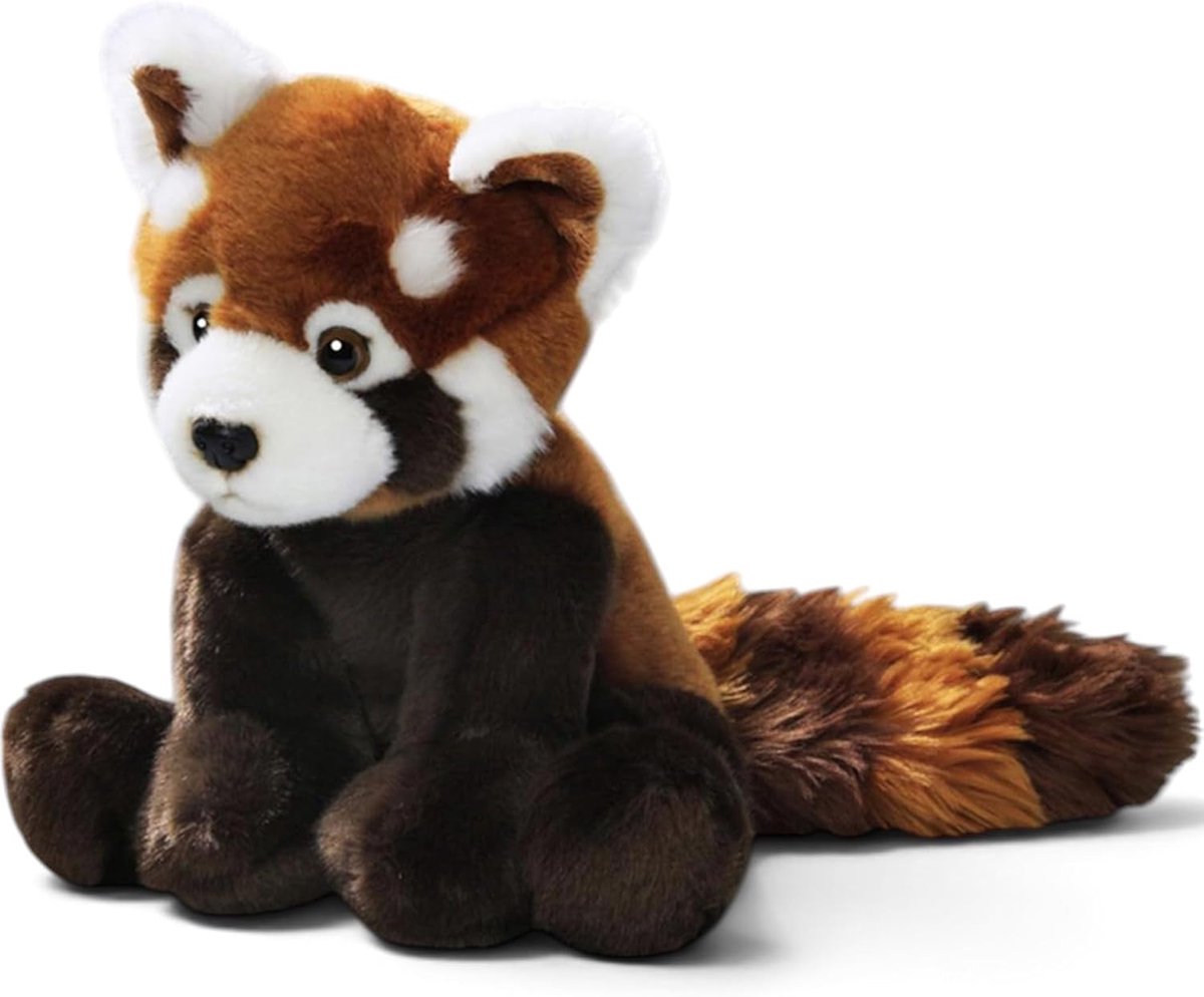 Dick Rode panda, pluche en knuffeldier, ca. 37 cm met staart 3155