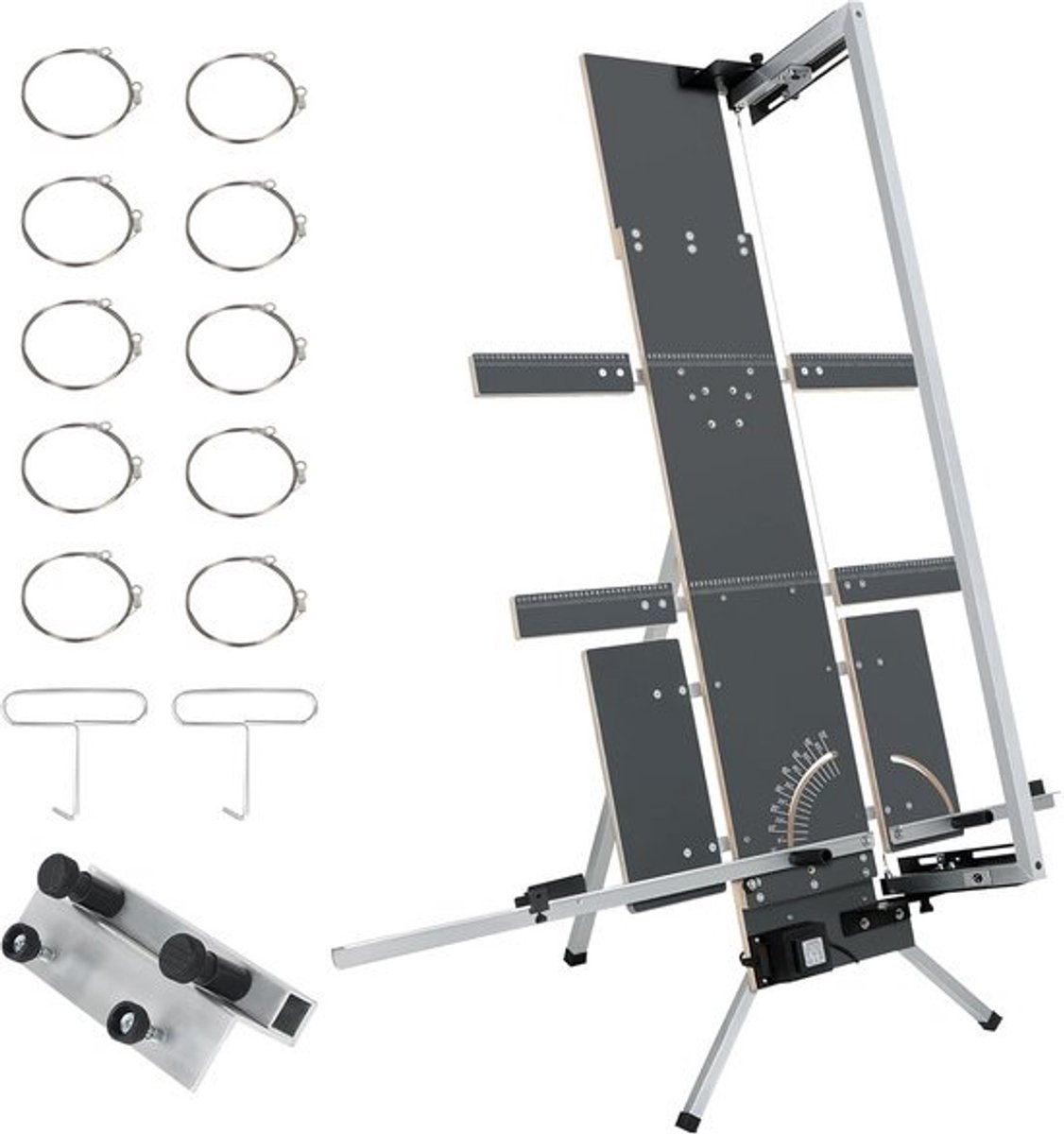 Freestanding piepschuimsnijder 200W met complete set en diverse snijdraden