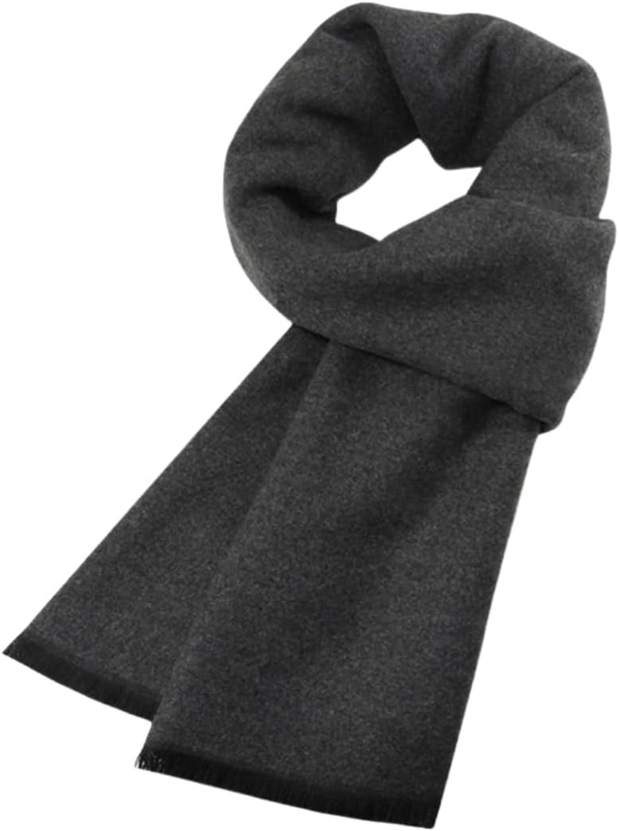 Sjaal voor heren, winter, sjaal, sjaal, tartan, modieus, zacht, lang, klassiek, geruit, voor herfst en winter, geruit, gezellig, casual, elegant, 180 x 30 cm