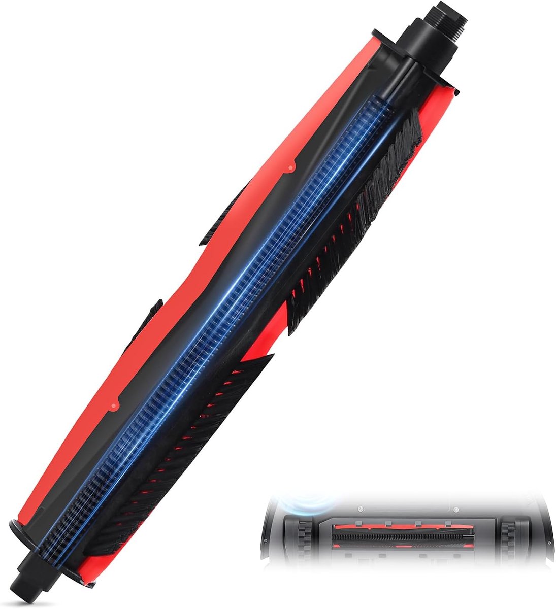 Vervangende hoofdborstel voor Roborock S7, S7 MaxV, Q Revo en Q7 serie, klitvrije rol, 20 cm