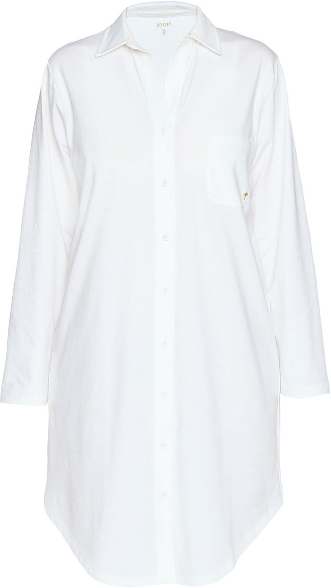 Joop! Nachthemd Loungewear OPEN WHITE