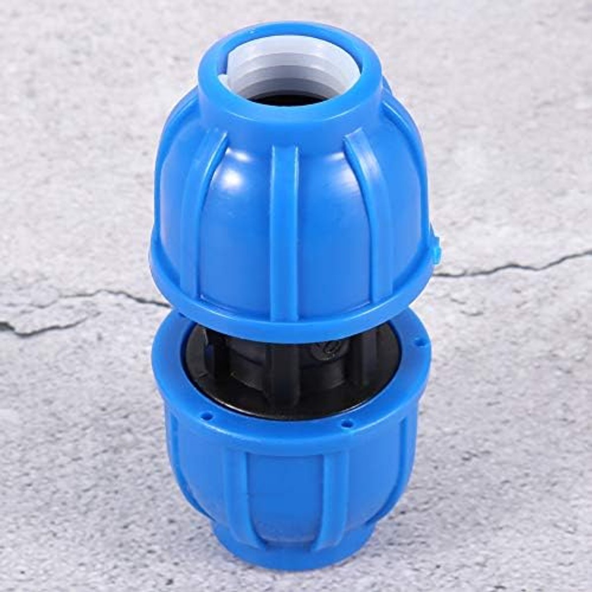 Connector Rechte Connector Pe Plastic 5 Stuks Pe Plastic 20Mm Tot 20Mm Rechte Waterleiding Connector Pijp Verbinding Adapter Fitting